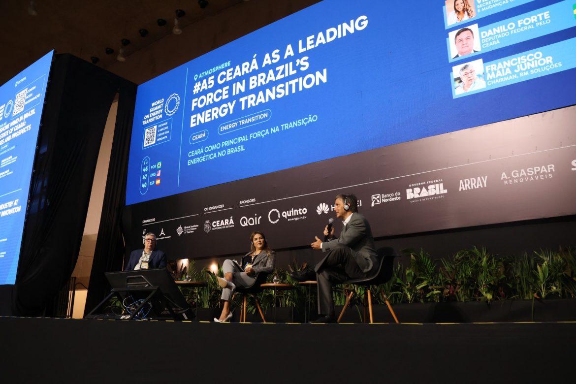 sema Titular da Sema debate sobre Transição Energética no Ceará no evento global World Summit on Energy Transition