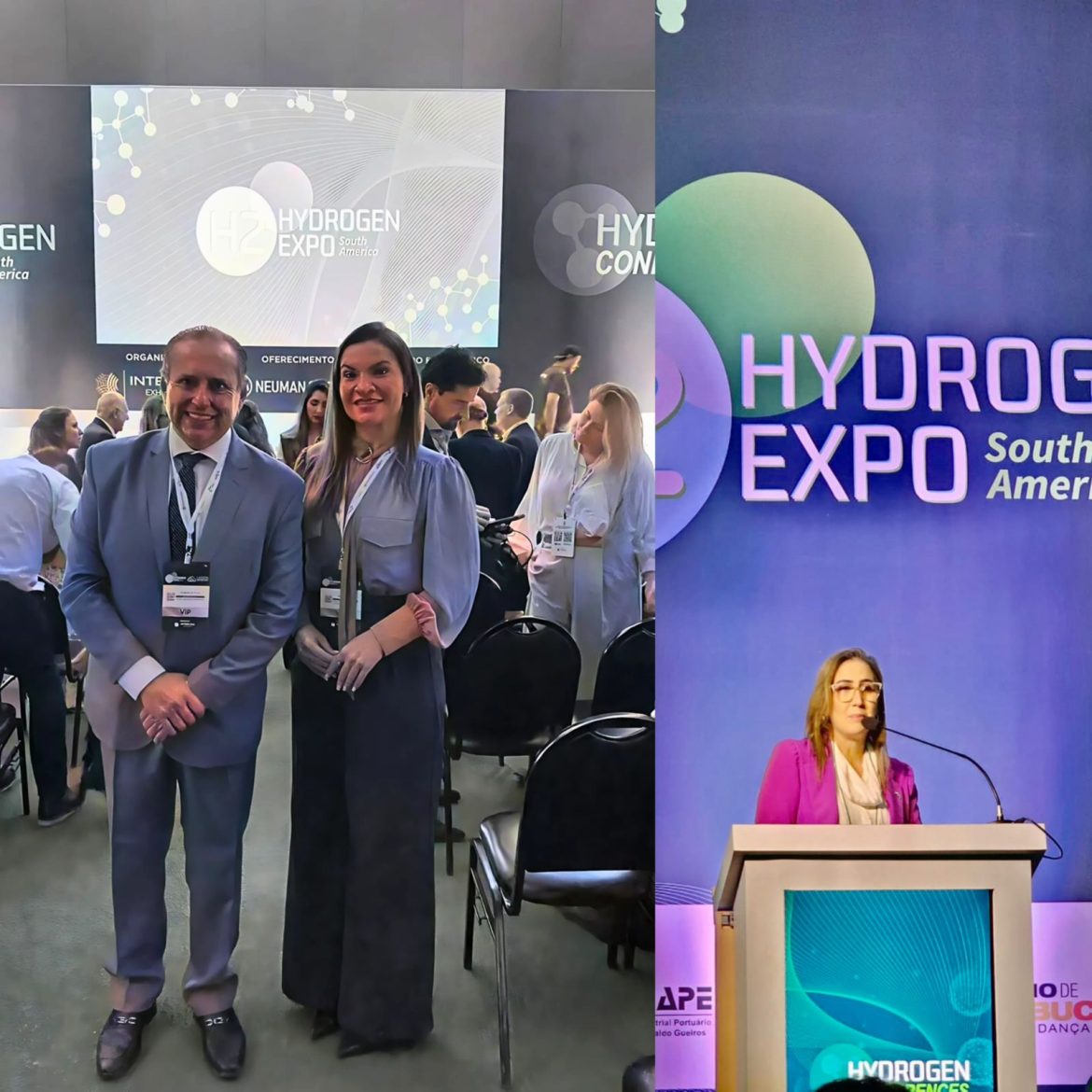 Com foco na atração de investimentos, Ceará debate soluções do hidrogênio e descarbonização durante congresso no Rio de Janeiro Com foco na atração de investimentos, Ceará debate soluções do hidrogênio e descarbonização durante congresso no Rio de Janeiro